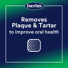 Dentek Professional Oral Care Kit dental pick targets gum line and interdental spaces
