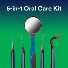 Dentek Professional Oral Care Kit plastic scaler for daily plaque removal