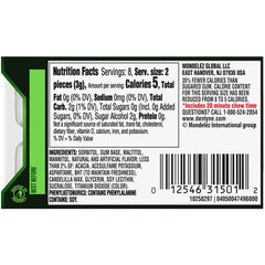 Dentyne Ice Spearmint gum cubes with cooling spearmint flavor