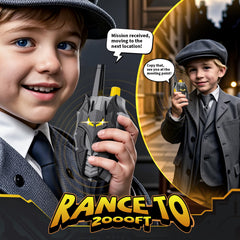 DEOZHANG Bat Walkie Talkies offer 2000 ft range for clear team communication
