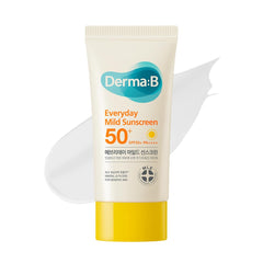 Derma B Everyday Mild Sunscreen 50ml tube for portable sun protection on the go