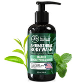 Derma-Nu antibacterial body wash bottle pour for a refreshing daily cleanse
