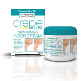 Dermactin Crepe Be Gone neck cream jar showing rich texture and hydration benefits