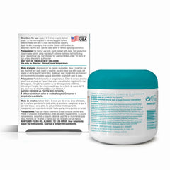 Swatch of Dermactin Crepe Be Gone neck cream on skin surface