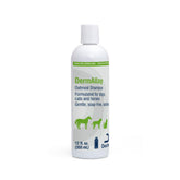 DermAllay oatmeal shampoo bottle shown for gentle cleansing and skin moisture
