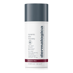 Dermalogica Dynamic Skin Recovery SPF50 bottle for daily sun protection.