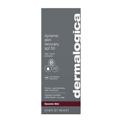Dermalogica Dynamic Skin Recovery SPF50 pump dispensing formula.