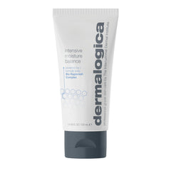 Dermalogica Intensive Moisture Balance bottle closeup showing rich hydration for dry skin