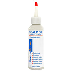 Dermasolve scalp oil bottle for daily itch relief and hydration