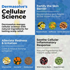 Sweet almond oil provides hydration for dry hair in Dermasolve