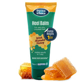Dermatonics foot cream on dry heels delivers deep hydration for smoother skin.