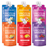 Designer Wellness Protein Smoothie with real fruit swirl for quick, satisfying snacking