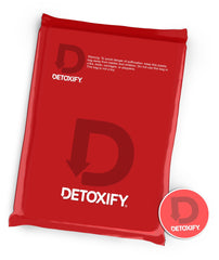 Detoxify Ready Clean Tropical bottle back label with ingredients.