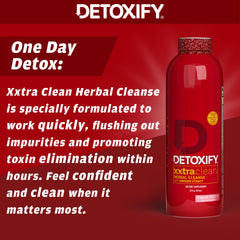 Detoxify Xxtra Clean Herbal label – premium herbal blend details