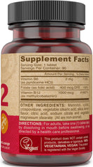 DEVA B12 methylcobalamin tablet close-up showing citrus flavor.
