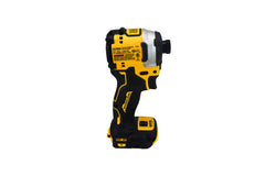 DEWALT DCF850B accepts 1-inch bit tips for quick tool changes on site.