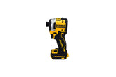 DEWALT DCF850B compact driver in action for tight spaces and precise screws.