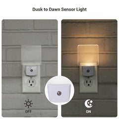 DEWENWILS dusk-to-dawn sensor night light automatically responds to light levels