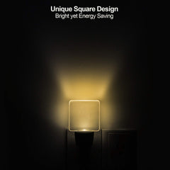 DEWENWILS frosted acrylic shade diffuses light softly for comfortable visibility