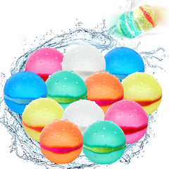 DEXKWEN reusable water balloons with magnetic seal for fast, mess-free pool play.