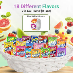 Assorted Kool Aid flavors lineup from D.F. LUXURY for tastings and celebrations.