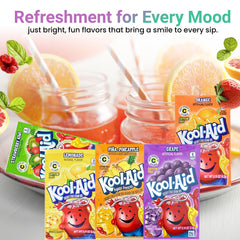On-the-go Kool Aid packets from D.F. LUXURY ready for travel and gatherings.