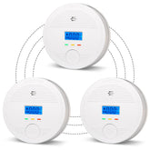 DFGJLVF interconnected detector pack front view highlights compact design for multi-room safety.