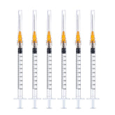 Dfpty 25pack syringe 1ml with sterile packaging for home experiments.