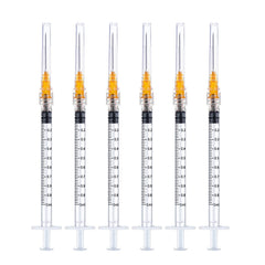 Dfpty 25pack syringe 1ml with sterile packaging for home experiments.