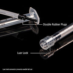 Dfpty smooth plunger enables easy, controlled dispensing.