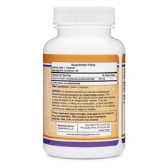 DHM label-front shows natural origin and potency details.