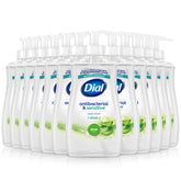 Dial Antibacterial Defense Aloe bottle with pump for everyday hand cleansing.