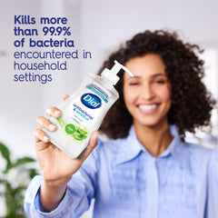 Dial Antibacterial Defense Aloe foaming lather showing rich cleansing foam.
