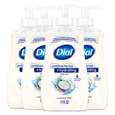 Dial antibacterial hand soap bottle for moisturized hands