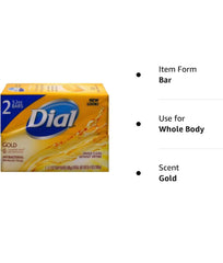 Dial Gold antibacterial soap in shower, supporting daily freshness and odor protection.