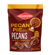 Diamond of California pecan nuts glazed snack: satisfying crunch for on-the-go fuel.
