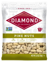 Diamond of California pine nuts bag for pesto and versatile cooking.