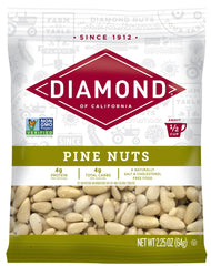 Diamond of California pine nuts bag for pesto and versatile cooking.