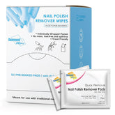 Diamond Wipes Aloe Vera pad for quick, moisturizing polish removal