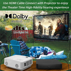 DID A R Didar Blu Ray Player with AV cable for projector or TV connections.