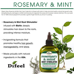 Difeel biotin-infused formula highlights conditioning from roots to ends