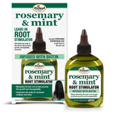 Difeel Rosemary & Mint Root Stimulator bottle with biotin promotes scalp nourishment