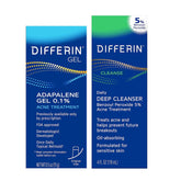 Differin gel 0.1% adapalene tube close-up for targeted acne support