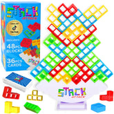 DiFFY Stack Attack Tower base wobble demonstrates balance for family game night