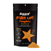 Diggin' Your Dog Firm Up Pumpkin powder in a bag for easy, waste-free feeding.