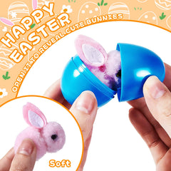 Digwry plush bunny peeking from an egg offers a soft keepsake.