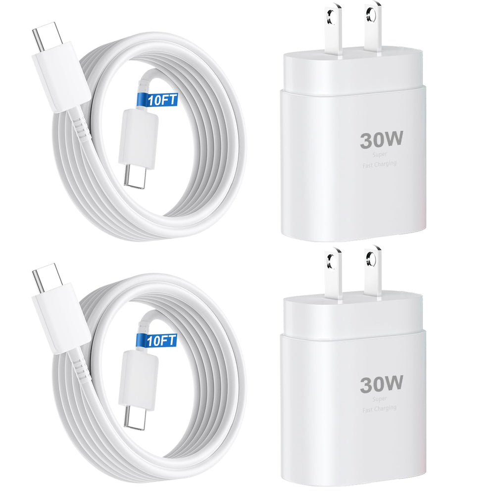 DiHines 30W charger block front view for rapid iPhone charging