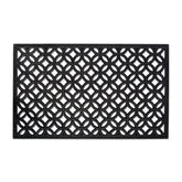 DII rubber doormat lattice all-weather durability for year-round entryways.
