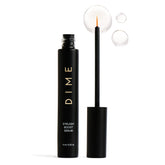 DIME Beauty Eyelash Boost Serum bottle demonstrates a clean, gentle formula for lash health.