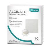 Dimora calcium alginate wound dressing box with sterile packaging for quick use